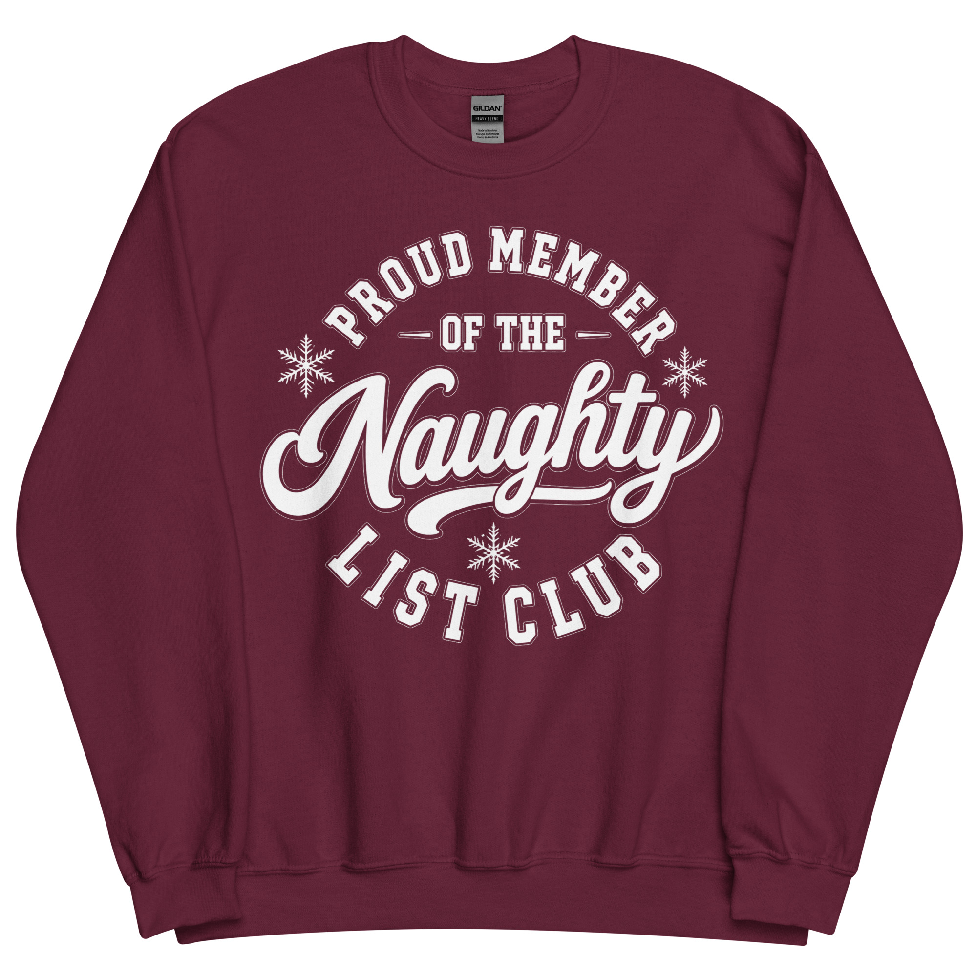 Proud Member Of The Naughty List Club Christmas Jumpers