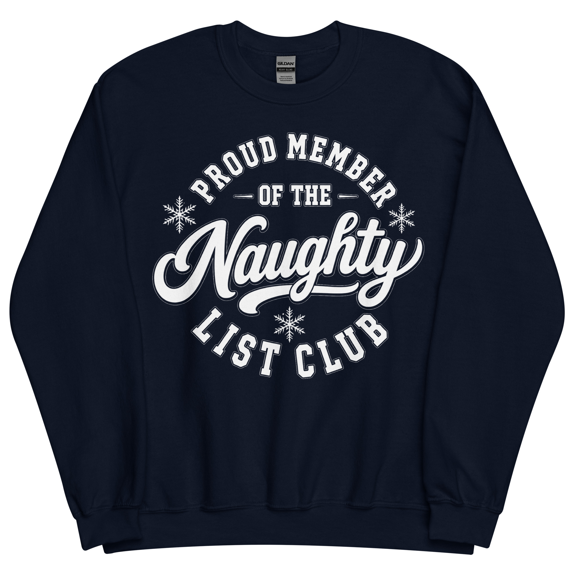 Proud Member Of The Naughty List Club Christmas Jumpers