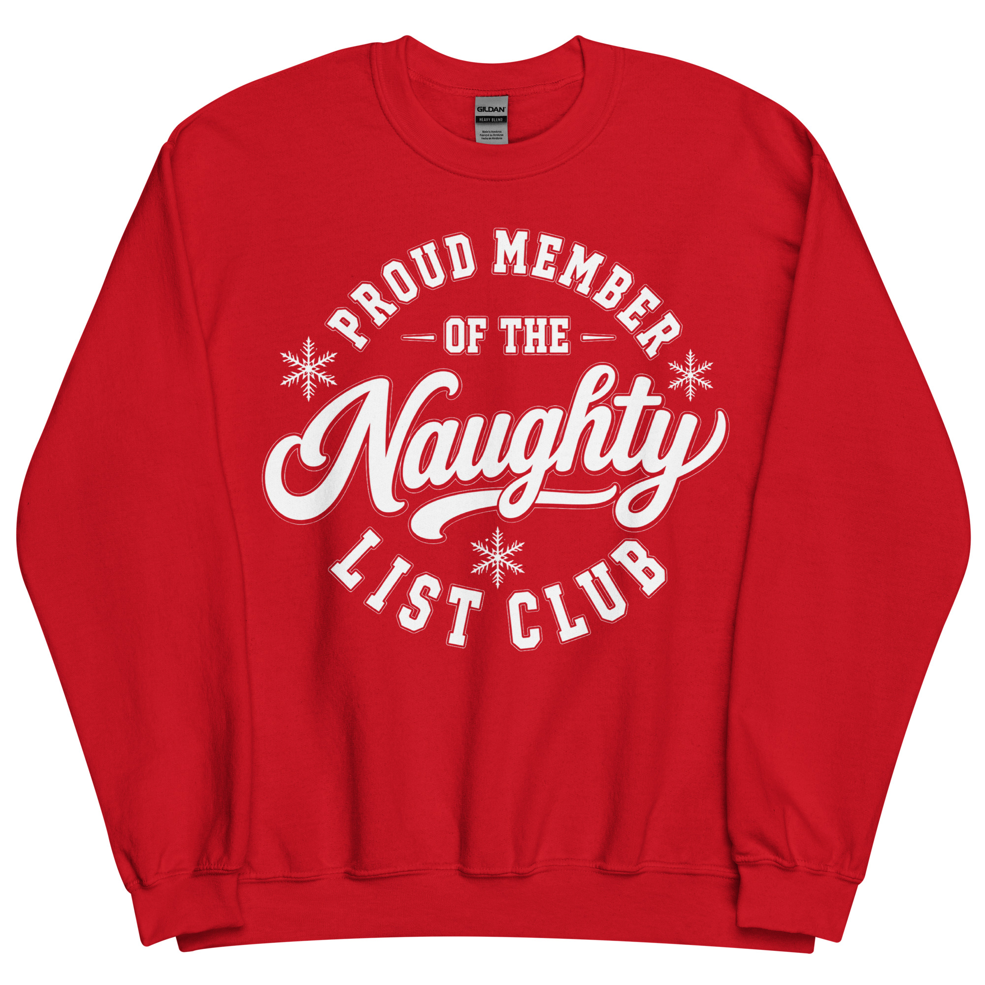 Proud Member Of The Naughty List Club Christmas Jumpers