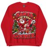 Santa Is A Gooner Funny Christmas Jumper For Arsenal Fans