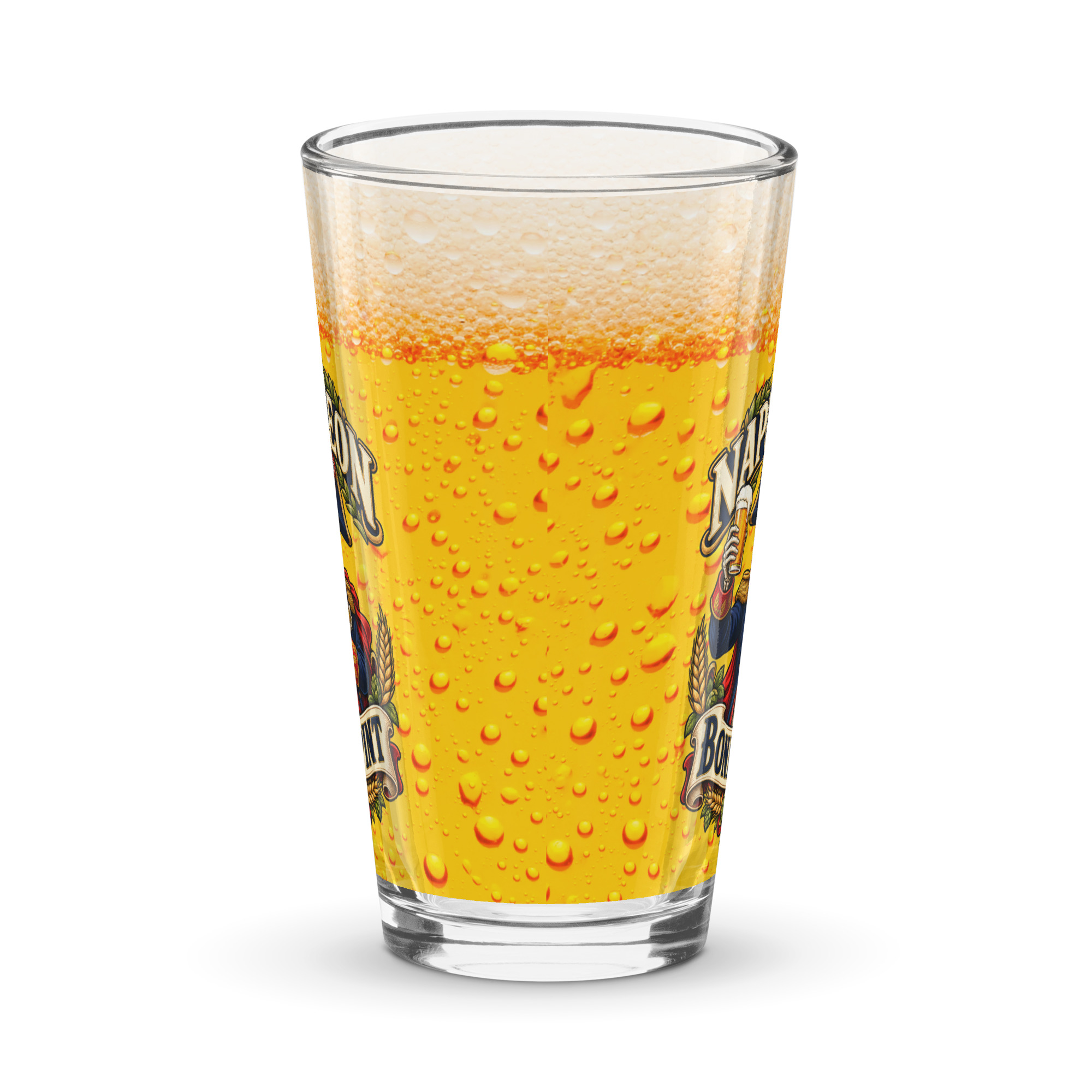 Napoleon Bone A Pint Funny Beer Glass Gift