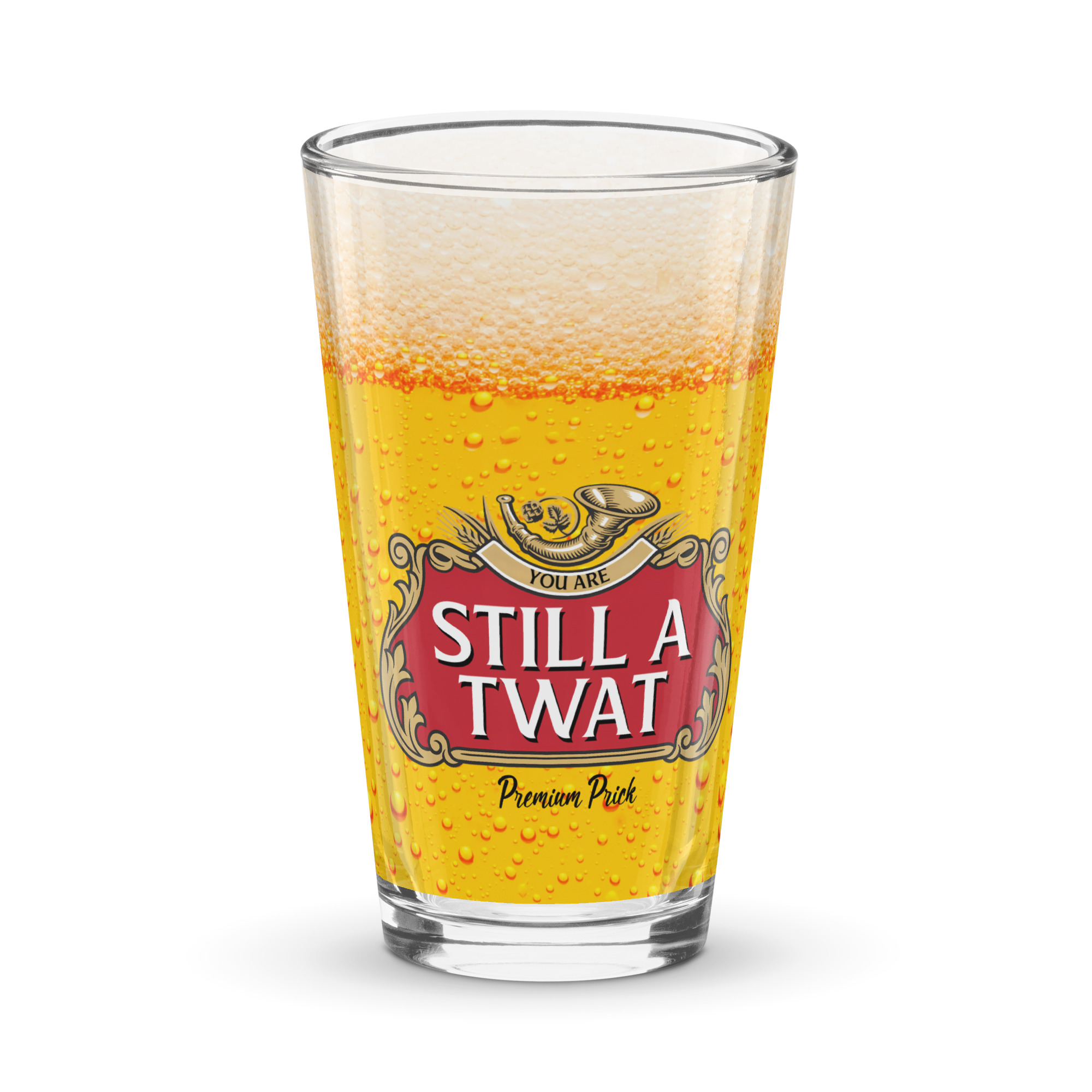 Still A Twat Funny Beer Glass