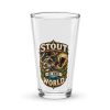Stout Of This World Beer Glass For Stout Drinkers