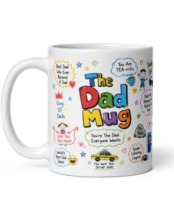 The Dad Mug Cute Gift Mug For Dads From Kids