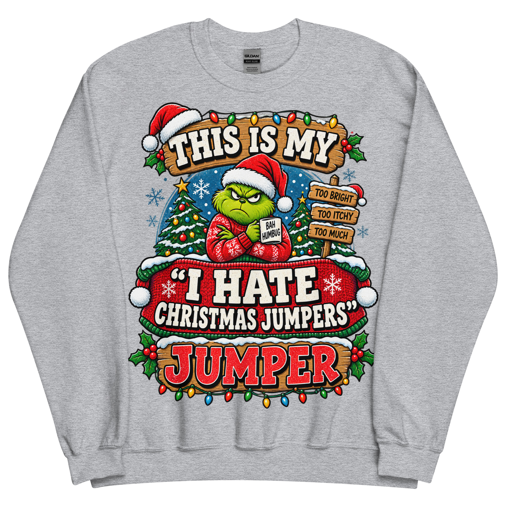 This Is My I Hate Christmas Jumpers Jumper