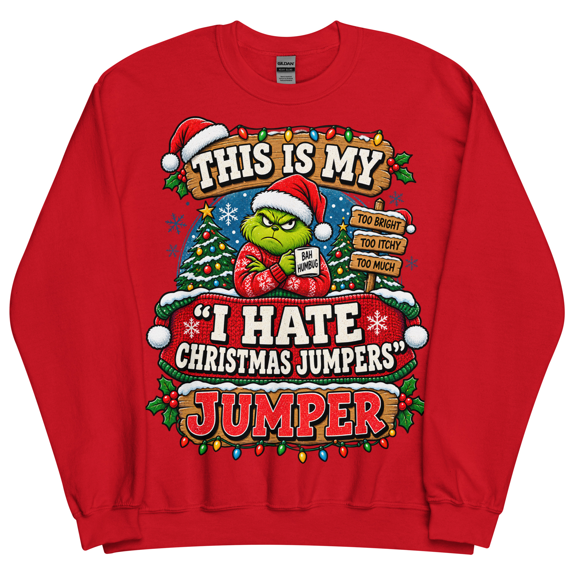 This Is My I Hate Christmas Jumpers Jumper