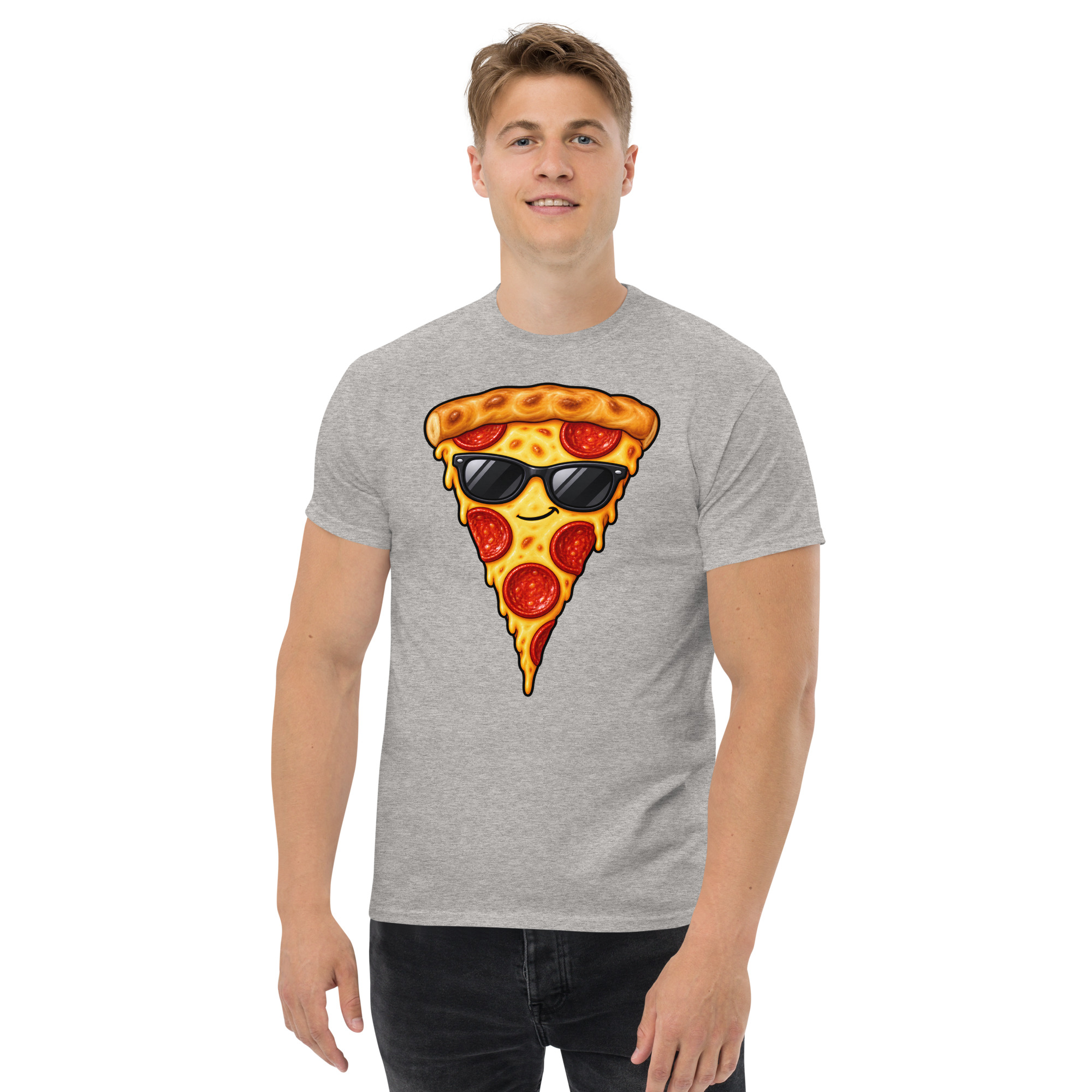 Pizza with Sunglasses T-shirt
