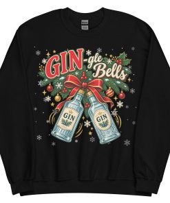Gin-gle Bells Funny Christmas Jumpers for Gin Drinkers
