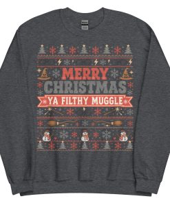 Merry Christmas Ya Filthy Muggle Harry Potter Christmas Jumper