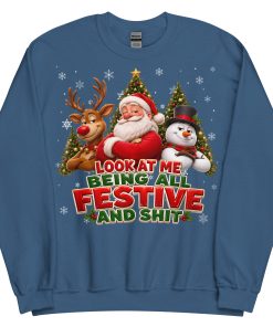 Rude Christmas Jumpers Look At Me Being All Festive And Shit