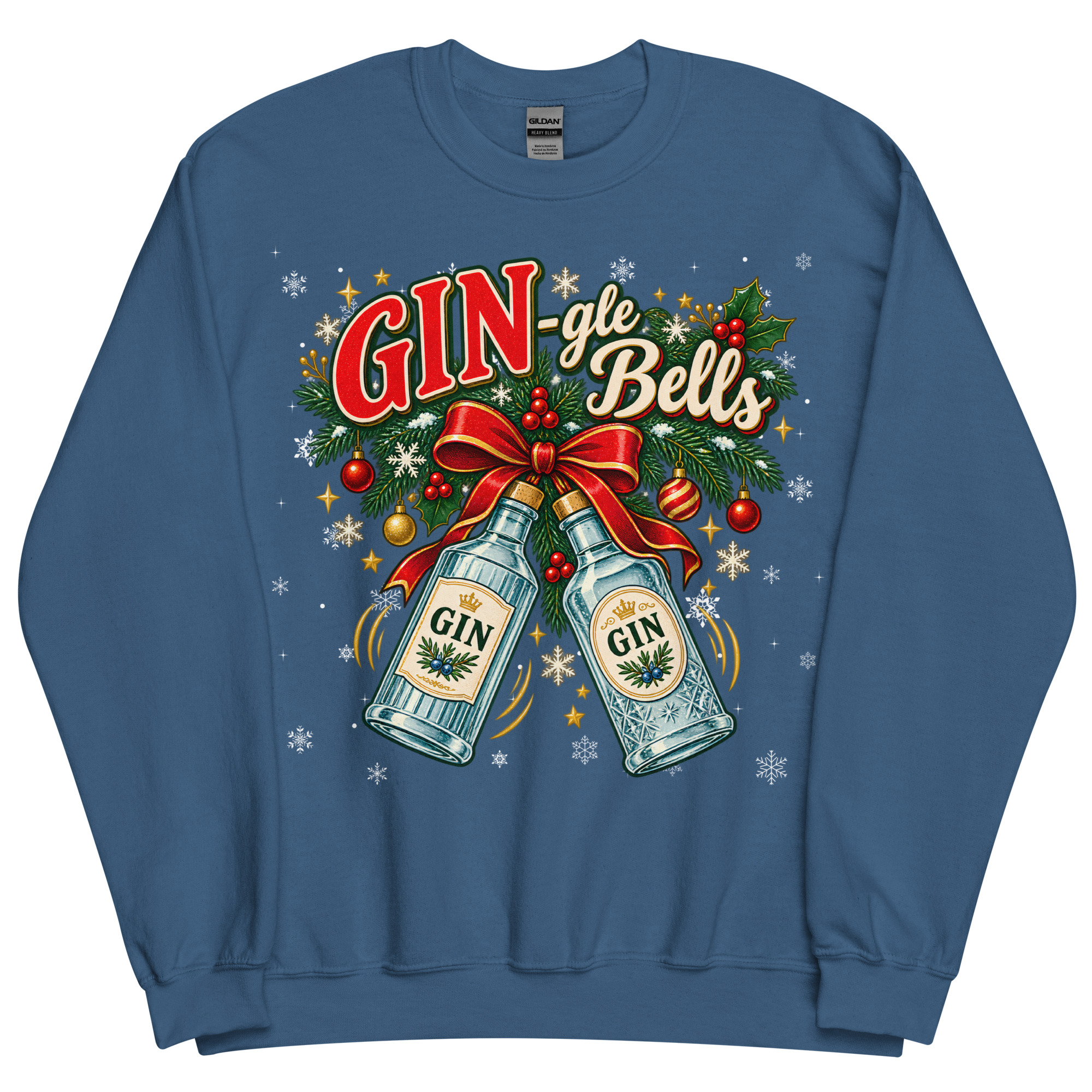 Gin-gle Bells Funny Christmas Jumpers for Gin Drinkers