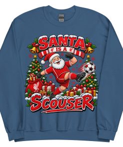 Funny Liverpool Christmas Jumpers Santa Is A Scouser