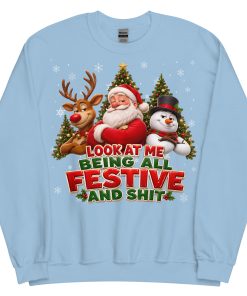 Rude Christmas Jumpers Look At Me Being All Festive And Shit