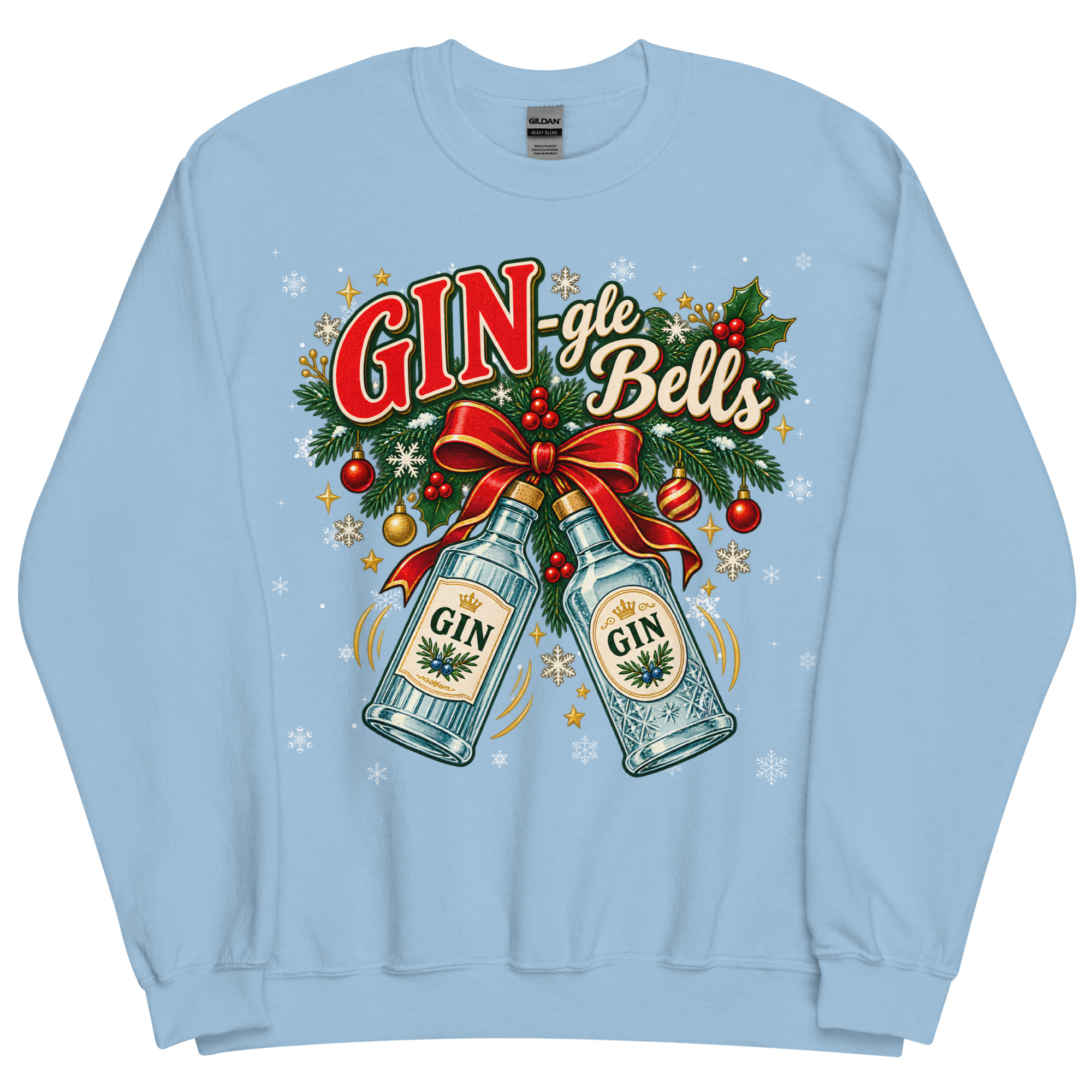 Gin-gle Bells Funny Christmas Jumpers for Gin Drinkers