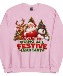 Rude Christmas Jumpers Look At Me Being All Festive And Shit