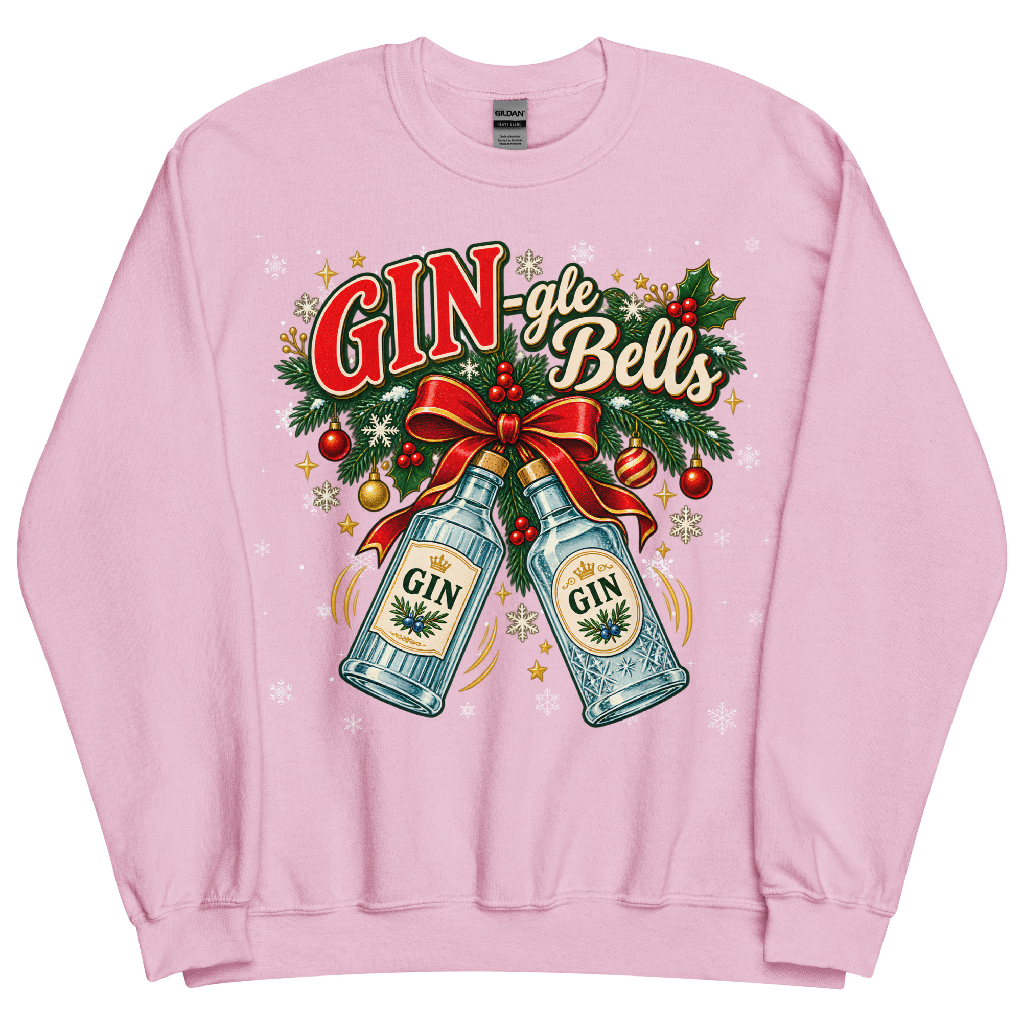 Gin-gle Bells Funny Christmas Jumpers for Gin Drinkers