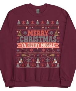 Merry Christmas Ya Filthy Muggle Harry Potter Christmas Jumper