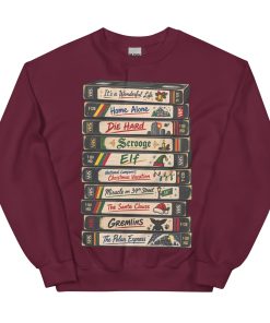 Christmas Movies VHS Funny Christmas Jumpers