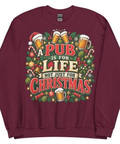 A Pub Is For Life not Just For Christmas Jumper With Beers