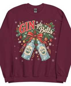 Gin-gle Bells Funny Christmas Jumpers for Gin Drinkers