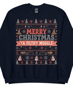 Merry Christmas Ya Filthy Muggle Harry Potter Christmas Jumper