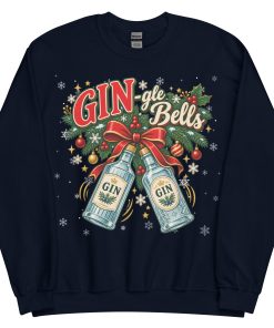 Gin-gle Bells Funny Christmas Jumpers for Gin Drinkers