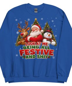Rude Christmas Jumpers Look At Me Being All Festive And Shit