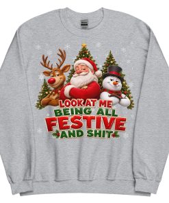 Rude Christmas Jumpers Look At Me Being All Festive And Shit