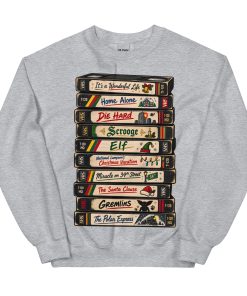 Christmas Movies VHS Funny Christmas Jumpers