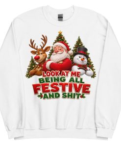 Rude Christmas Jumpers Look At Me Being All Festive And Shit