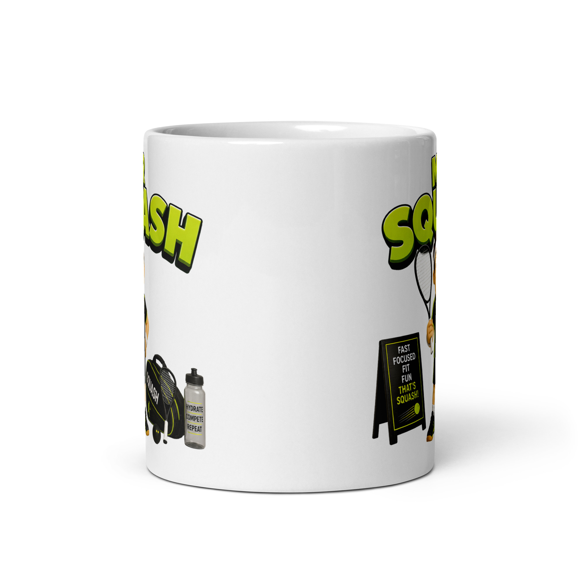 Mr Squash Mug Fun Gift Idea Mugs For Squash Players