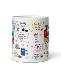 The Dad Mug Cute Gift Mug For Dads From Kids