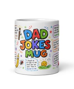 The Dad Jokes Mug Funny Gift With The Worst Dad Jokes