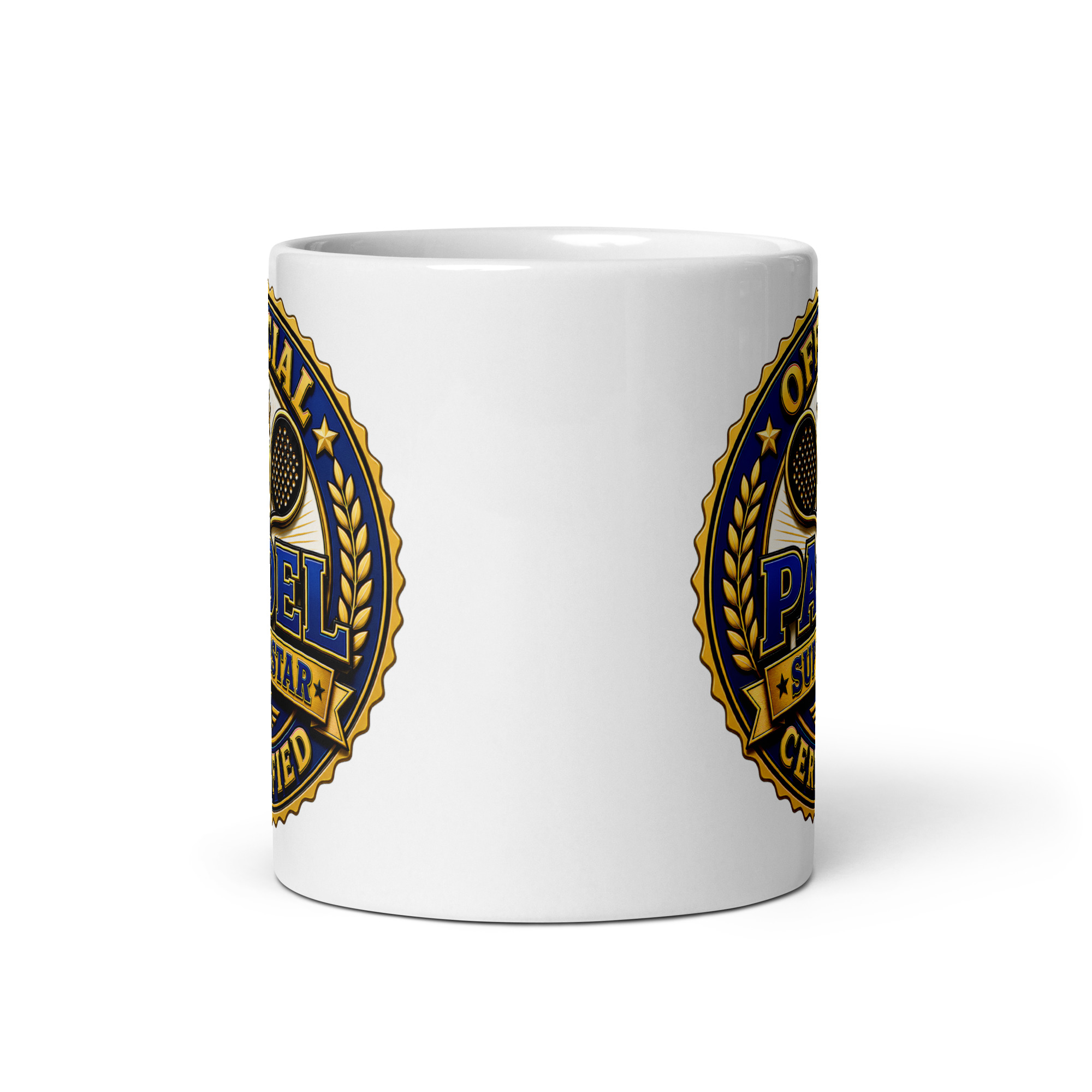 Official Certified Padel Superstar Gift Mugs For Padel Players