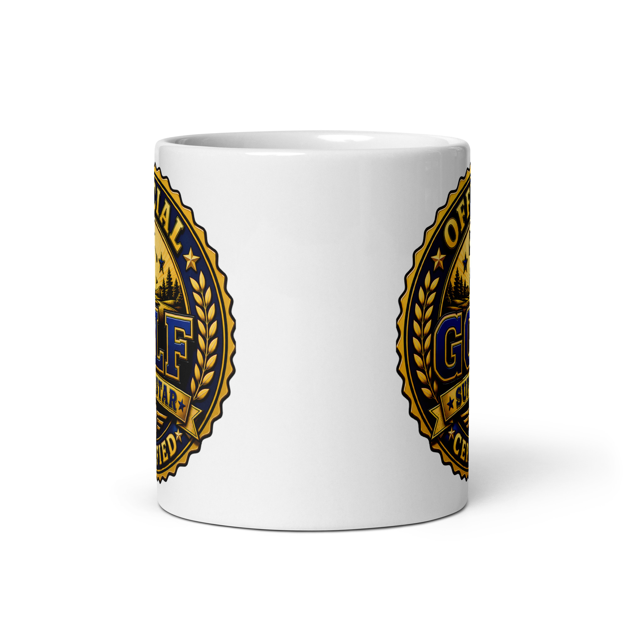 Official Certified Golf Superstar Gift Mugs For Golf Players