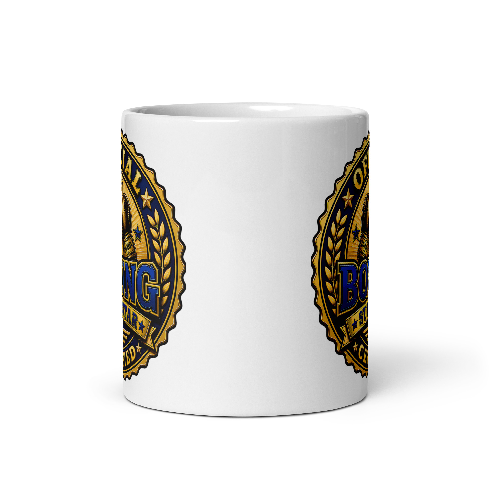 Official Certified Boxing Superstar Gift Mug For Boxers