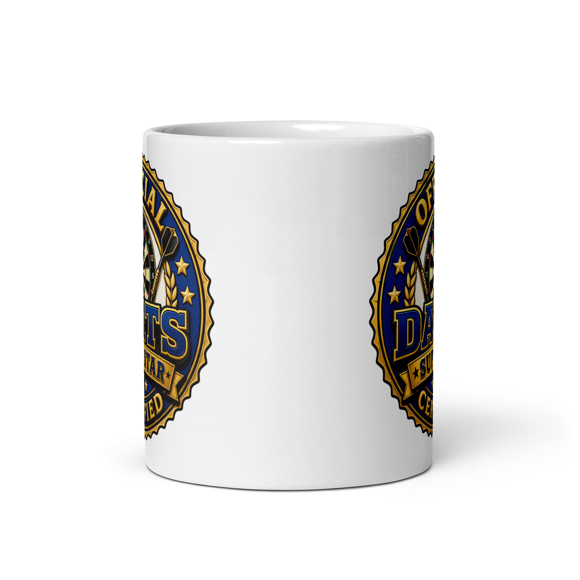 Darts Mug Official Certified Darts Superstar Mugs