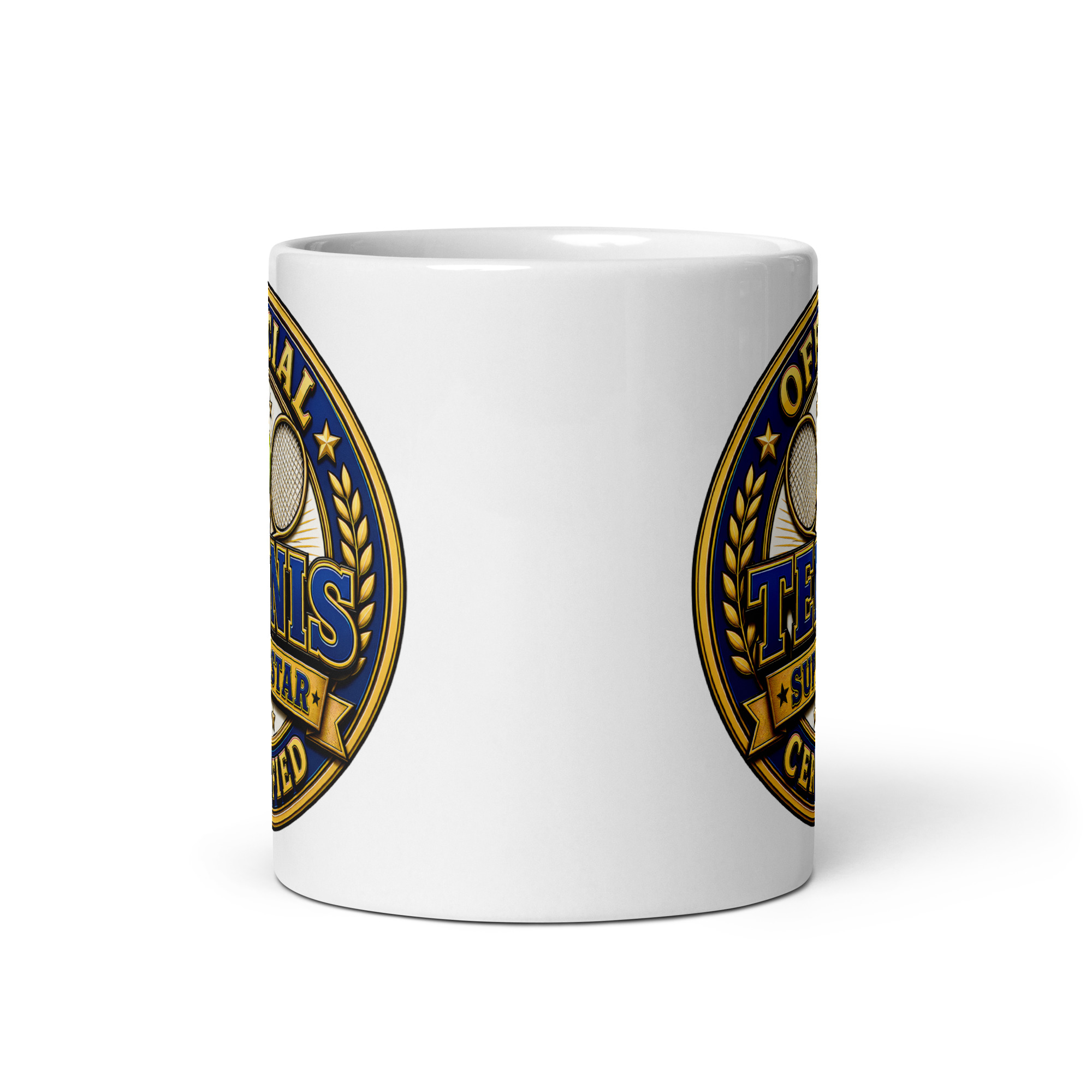 Official Certified Tennis Superstar Gift Mugs For Tennis Players