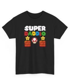 Super Daddio T-shirt Father’s Day Super Mario Dad Birthday T-shirt
