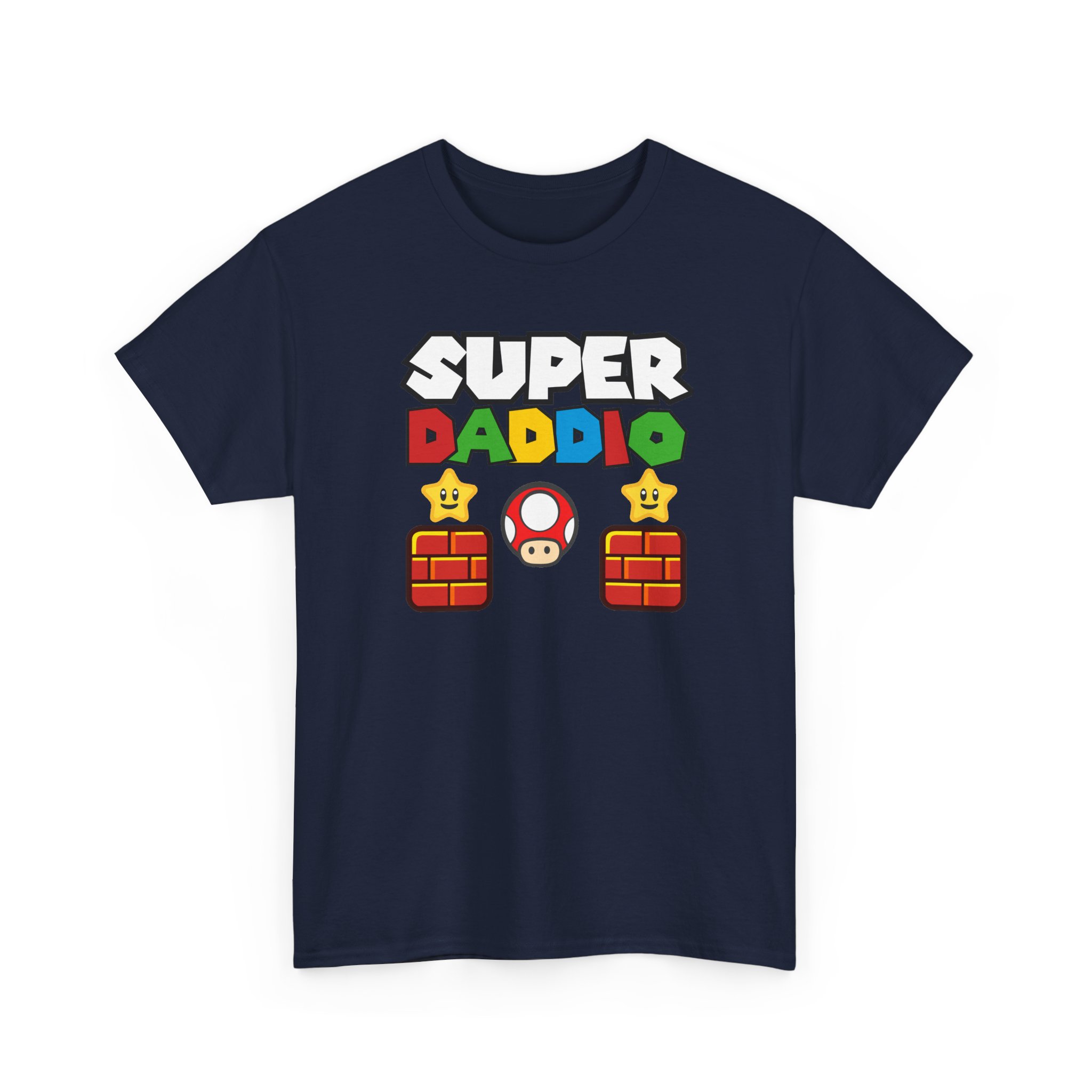 Super Daddio T-shirt Father’s Day Super Mario Dad Birthday T-shirt