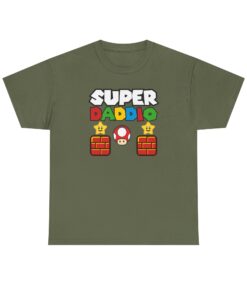 Super Daddio T-shirt Father’s Day Super Mario Dad Birthday T-shirt
