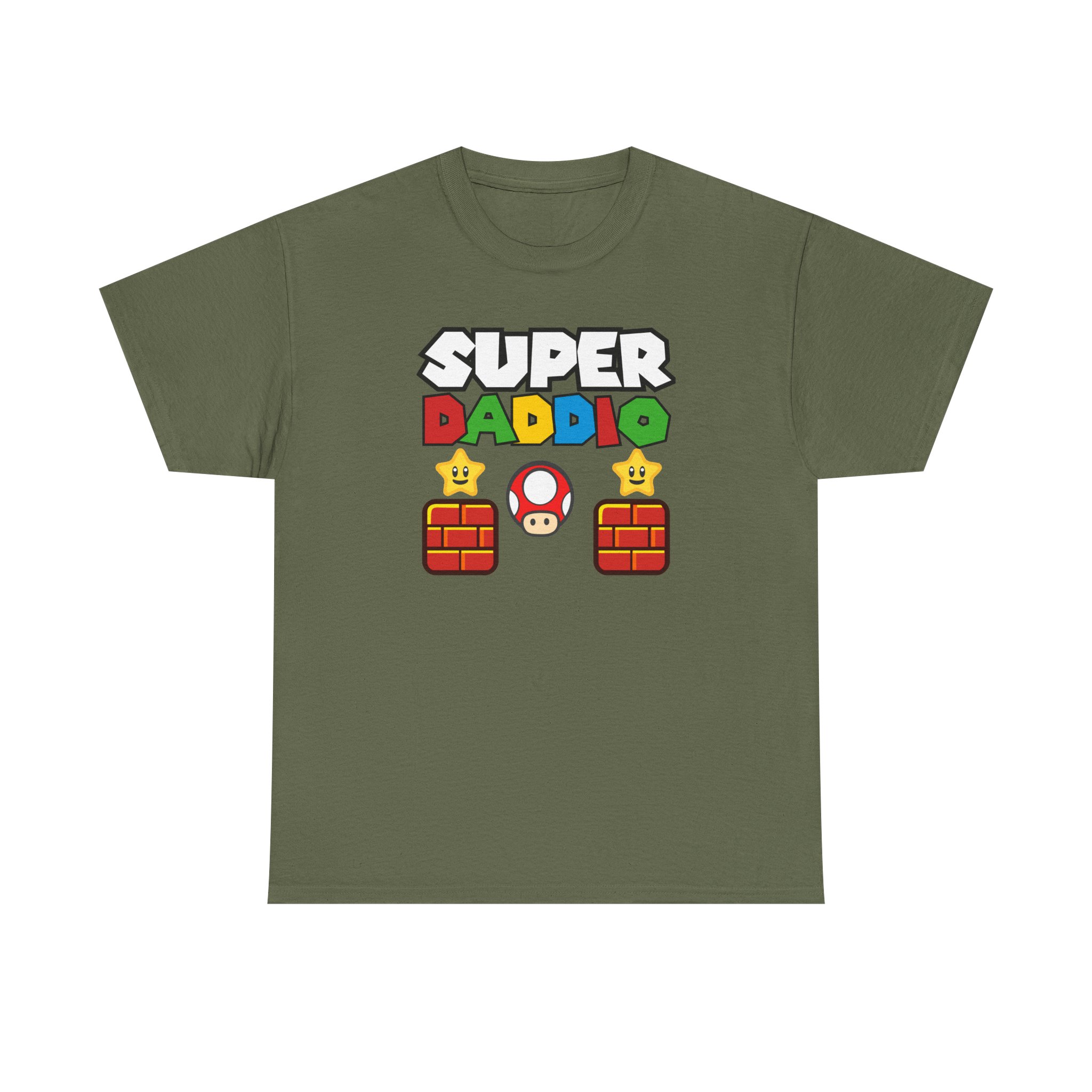 Super Daddio T-shirt Father’s Day Super Mario Dad Birthday T-shirt
