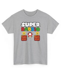 Super Daddio T-shirt Father’s Day Super Mario Dad Birthday T-shirt