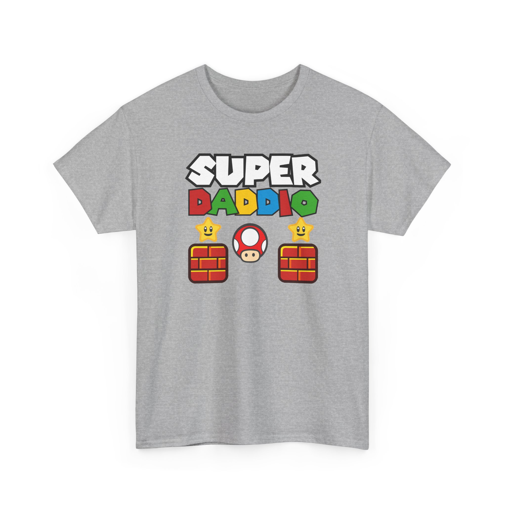 Super Daddio T-shirt Father’s Day Super Mario Dad Birthday T-shirt