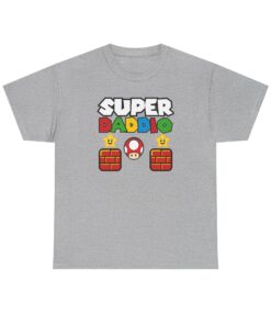 Super Daddio T-shirt Father’s Day Super Mario Dad Birthday T-shirt