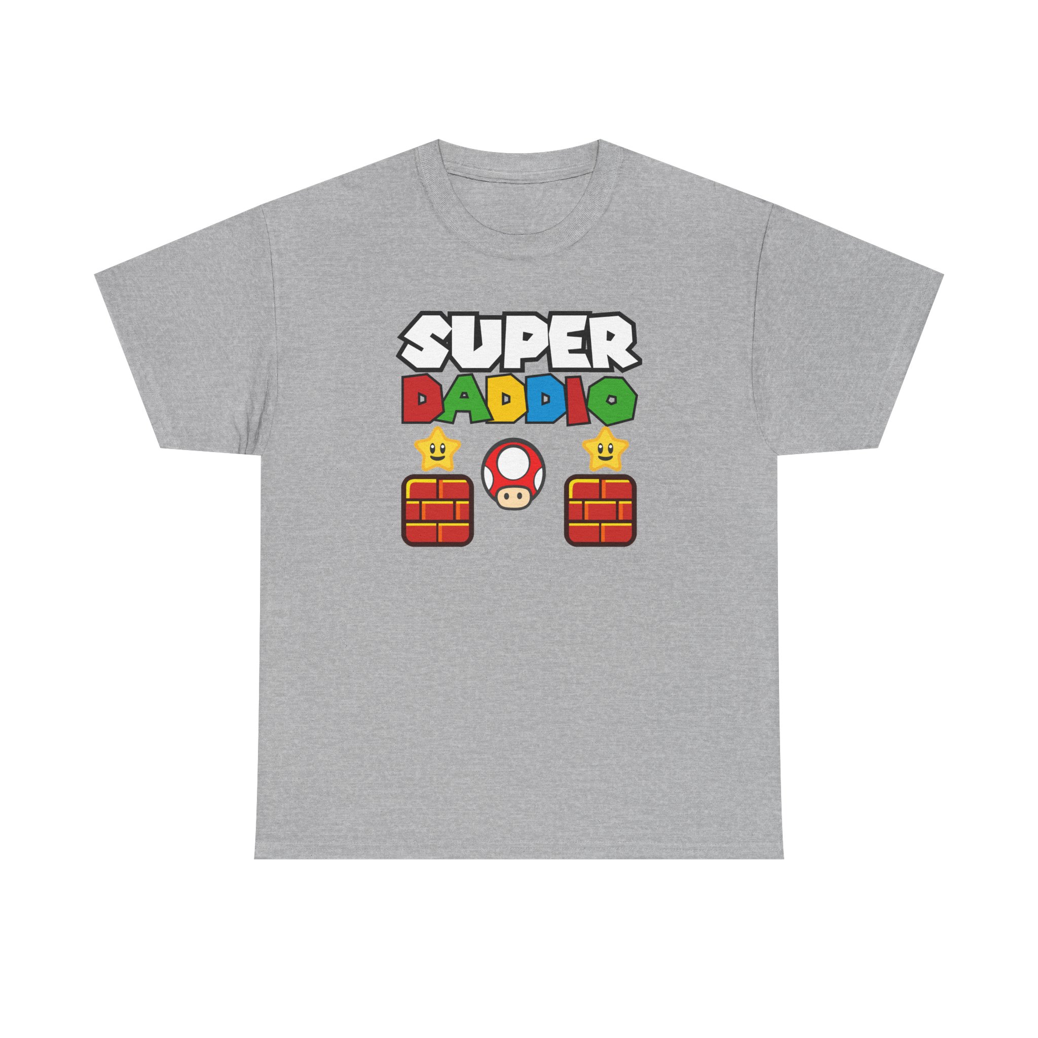 Super Daddio T-shirt Father’s Day Super Mario Dad Birthday T-shirt