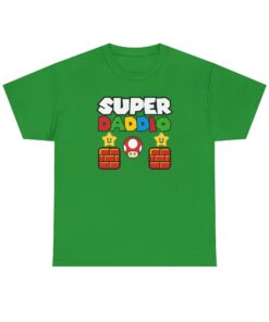 Super Daddio T-shirt Father’s Day Super Mario Dad Birthday T-shirt