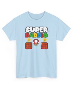 Super Daddio T-shirt Father’s Day Super Mario Dad Birthday T-shirt