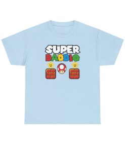 Super Daddio T-shirt Father’s Day Super Mario Dad Birthday T-shirt