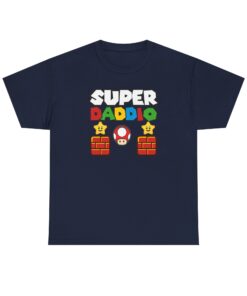 Super Daddio T-shirt Father’s Day Super Mario Dad Birthday T-shirt